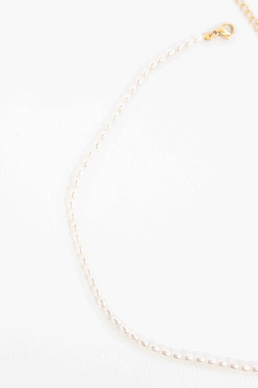 The Stranded Pearl Choker