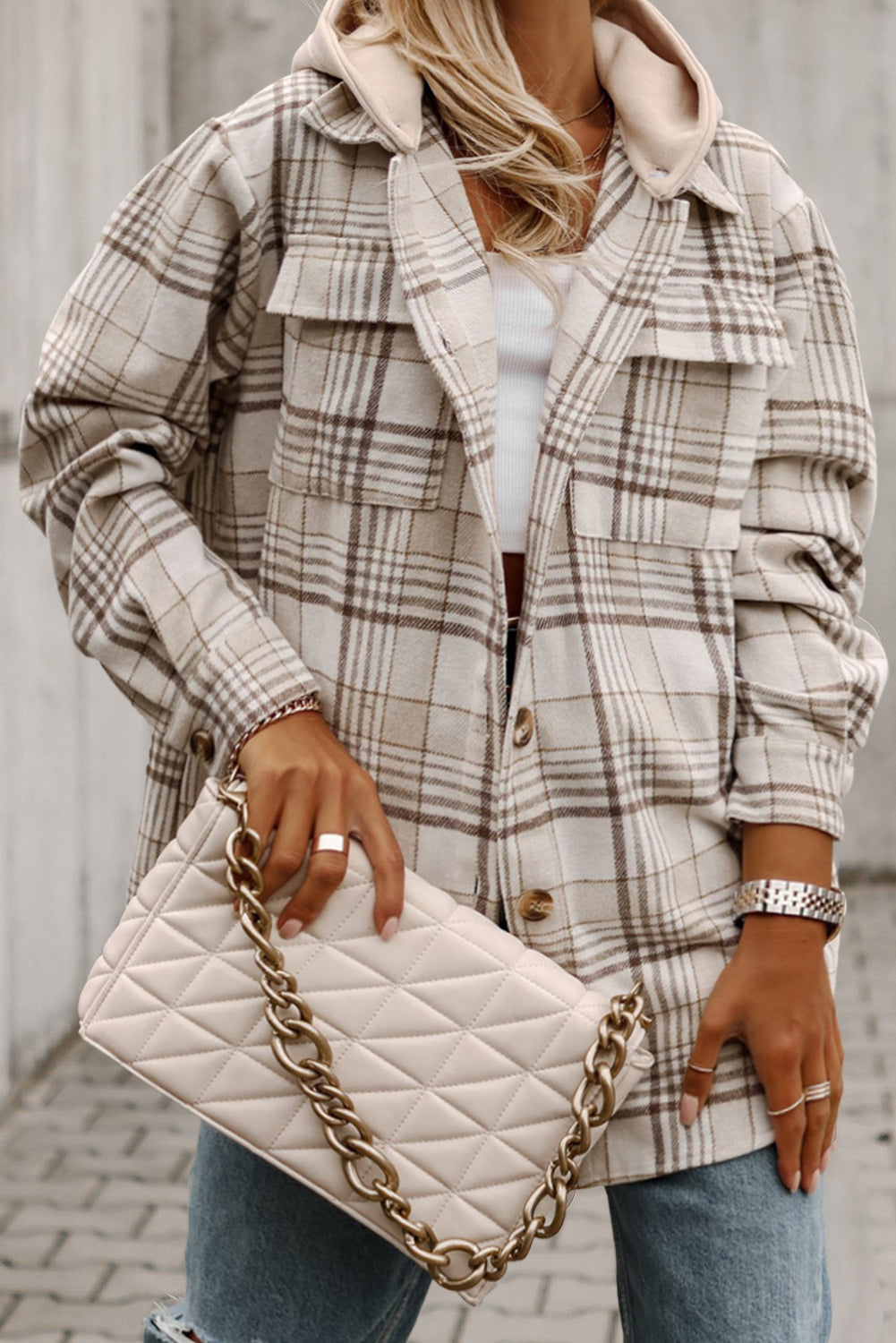 The Lively Hooded Shacket