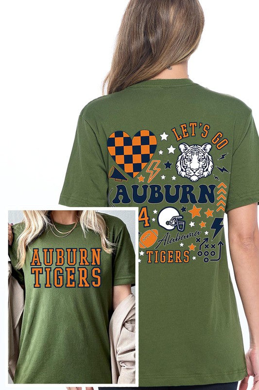 Let's Go Auburn Tee