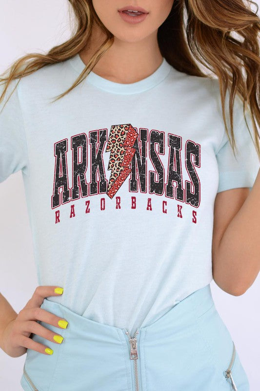 Arkansas Leopard Spirit Tee