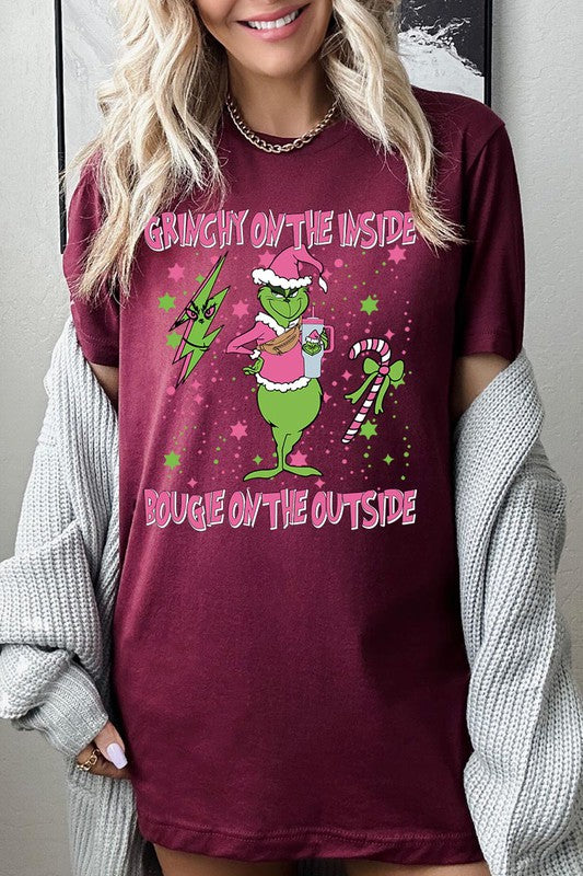 Grinchy & Bougie Holiday Tee