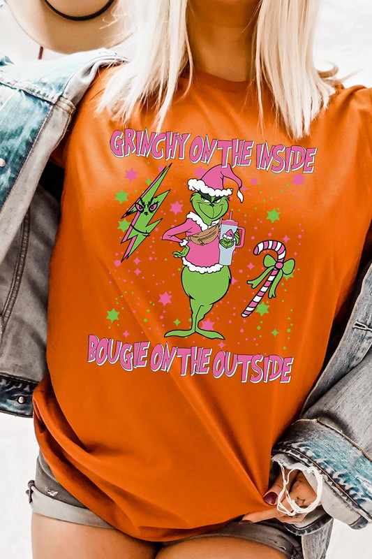 Grinchy & Bougie Holiday Tee