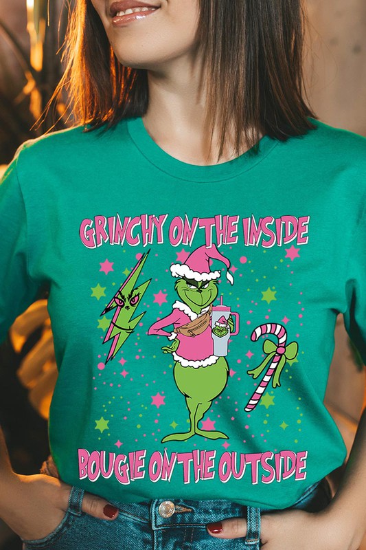 Grinchy & Bougie Holiday Tee