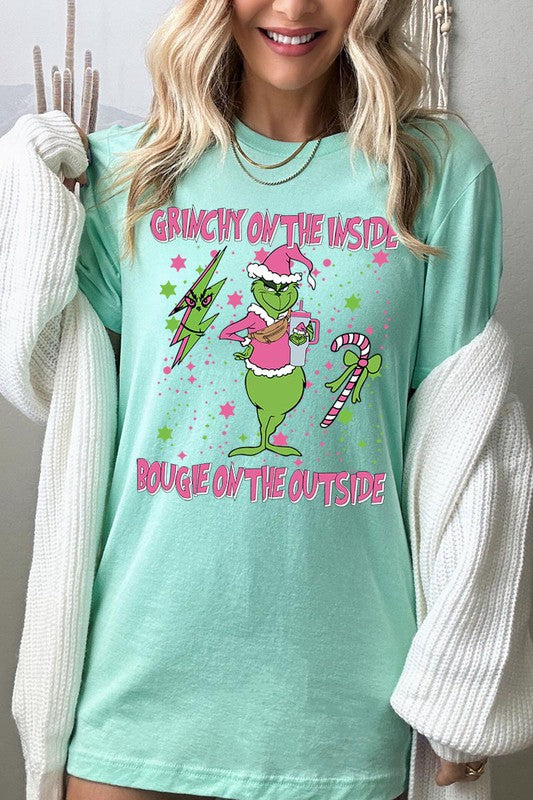 Grinchy & Bougie Holiday Tee
