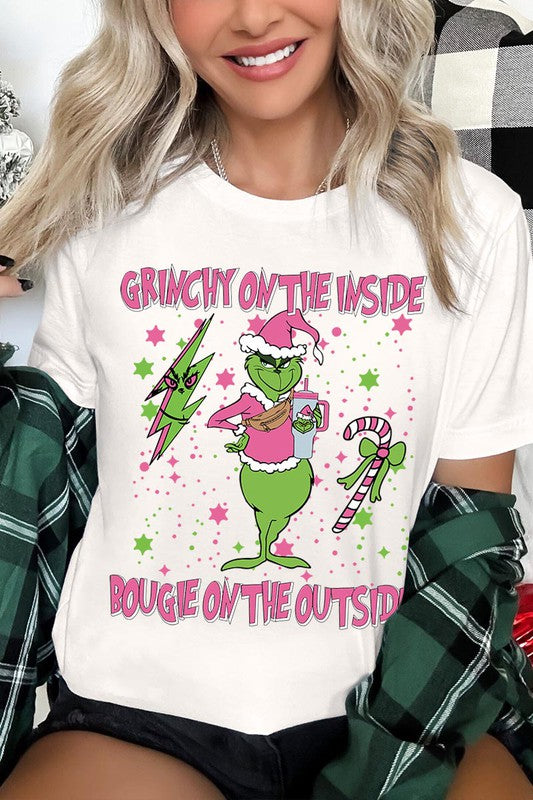 Grinchy & Bougie Holiday Tee