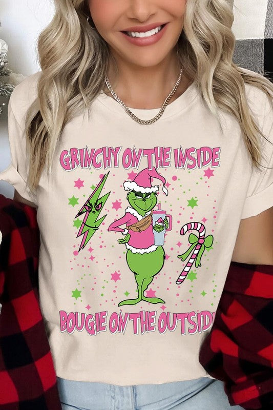 Grinchy & Bougie Holiday Tee