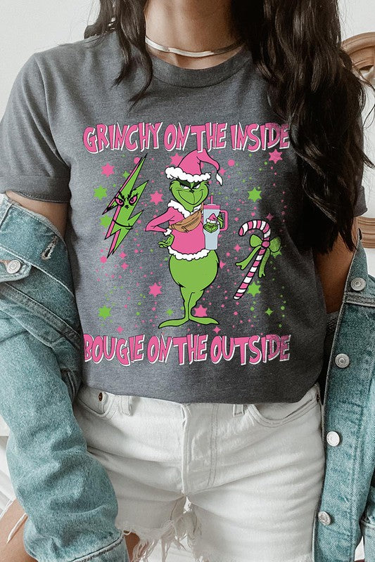 Grinchy & Bougie Holiday Tee