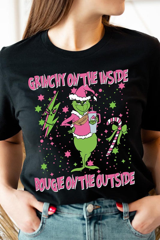 Grinchy & Bougie Holiday Tee