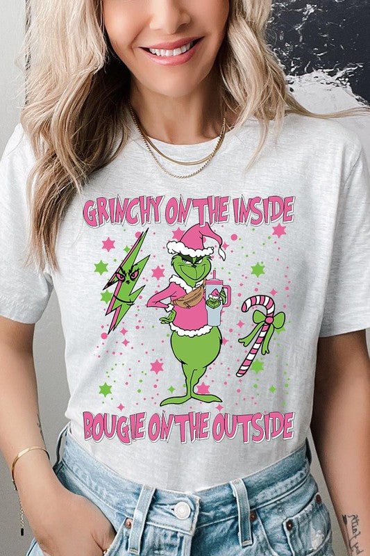 Grinchy & Bougie Holiday Tee