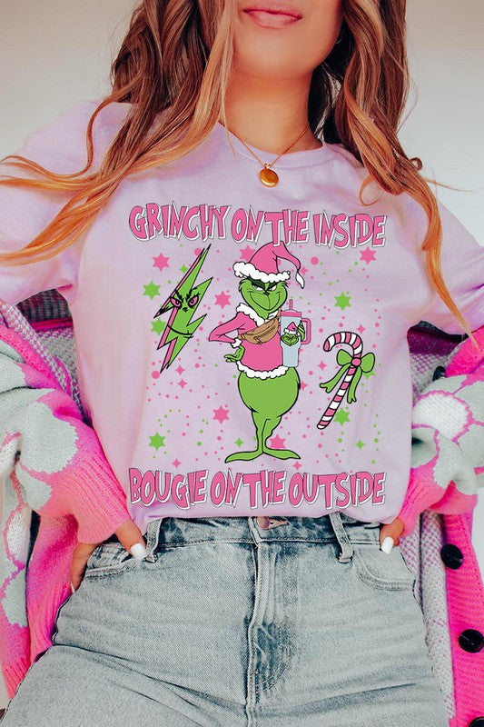 Grinchy & Bougie Holiday Tee