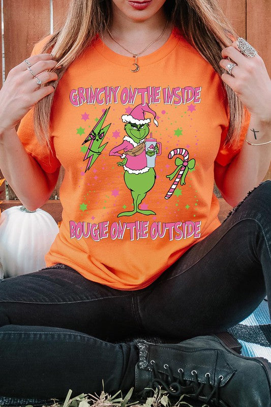 Grinchy & Bougie Holiday Tee