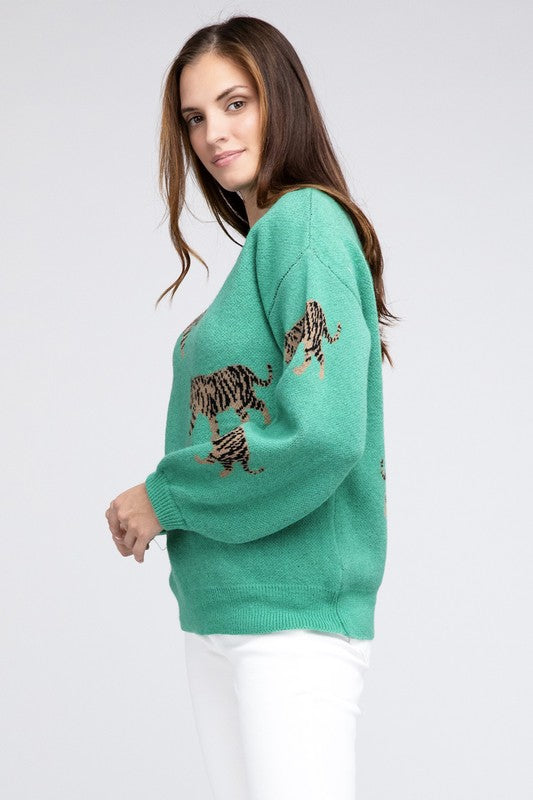 Tiger Glam Sweater