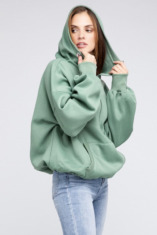 Stitch Hem Hoodie