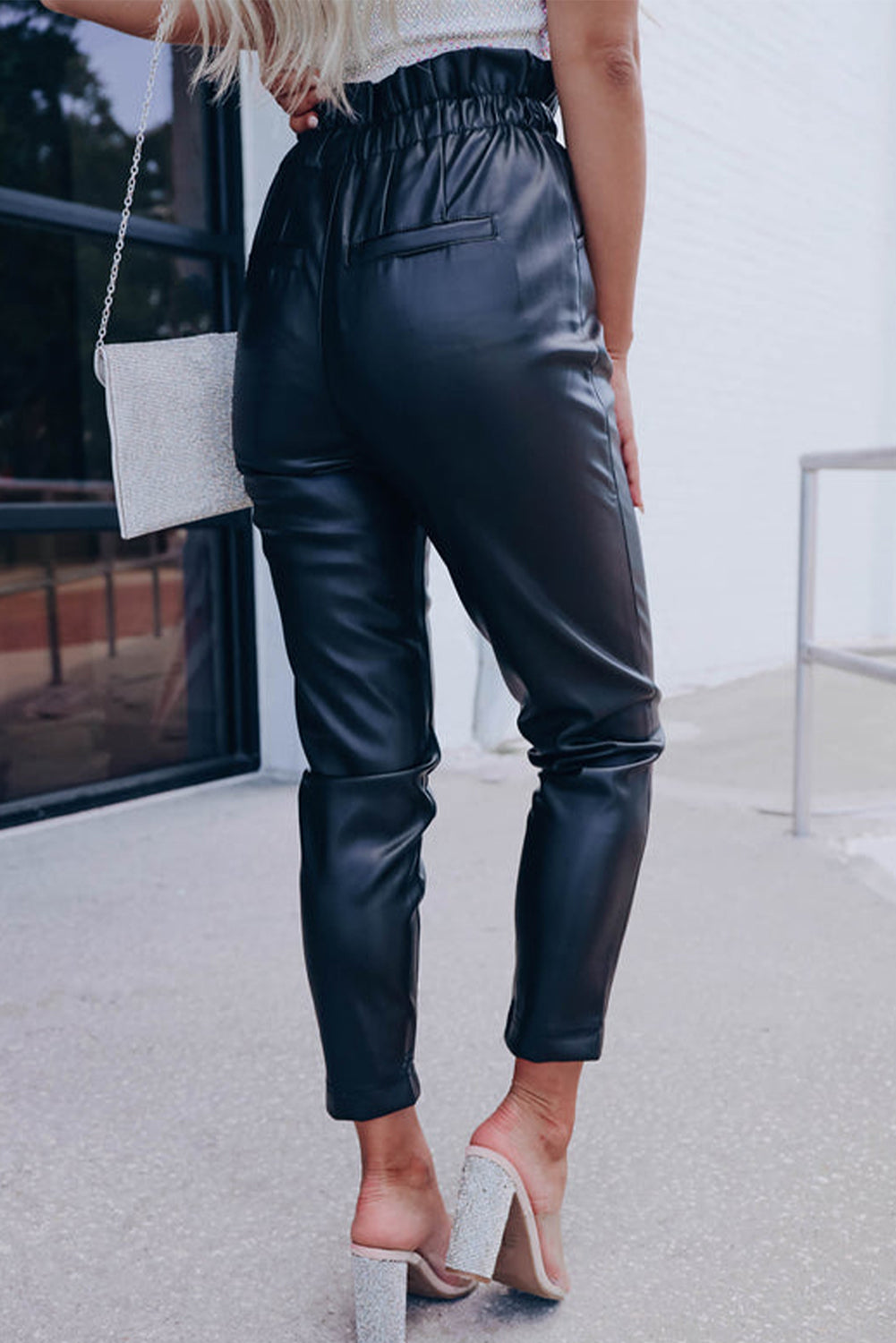 Tempo Faux Leather Pants