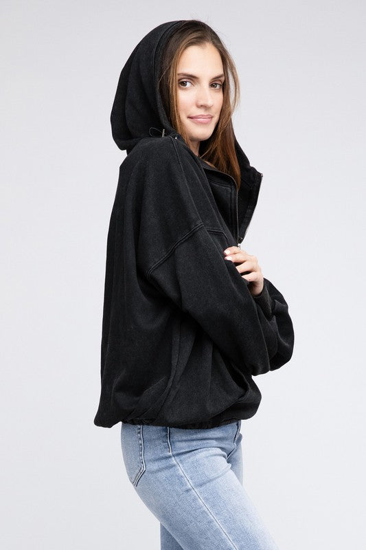 Stitch Hem Hoodie