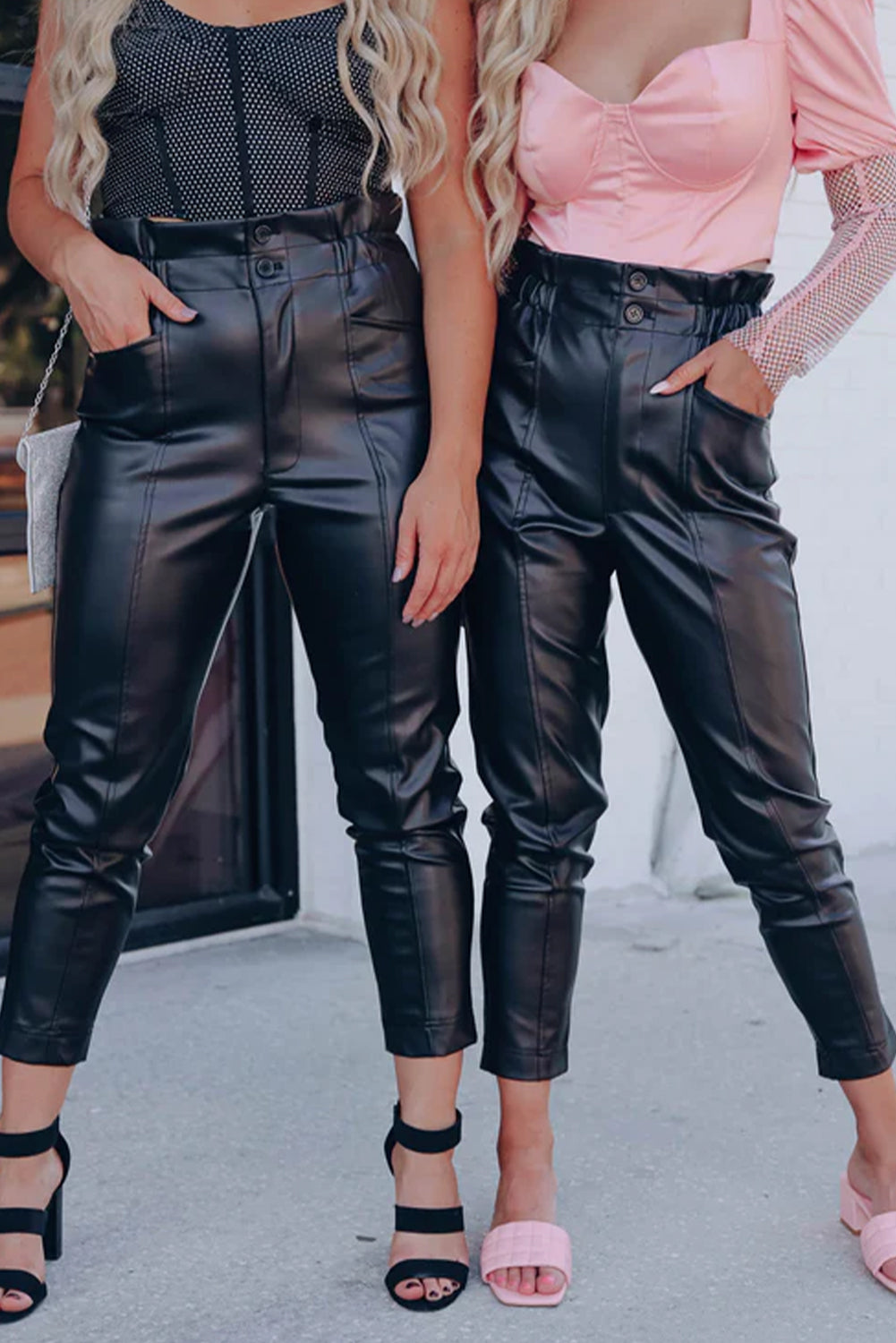 Tempo Faux Leather Pants