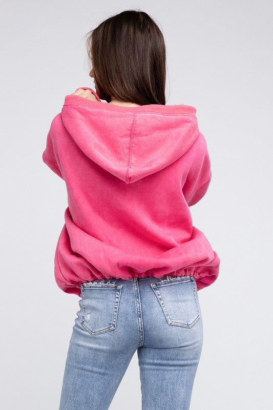 Stitch Hem Hoodie