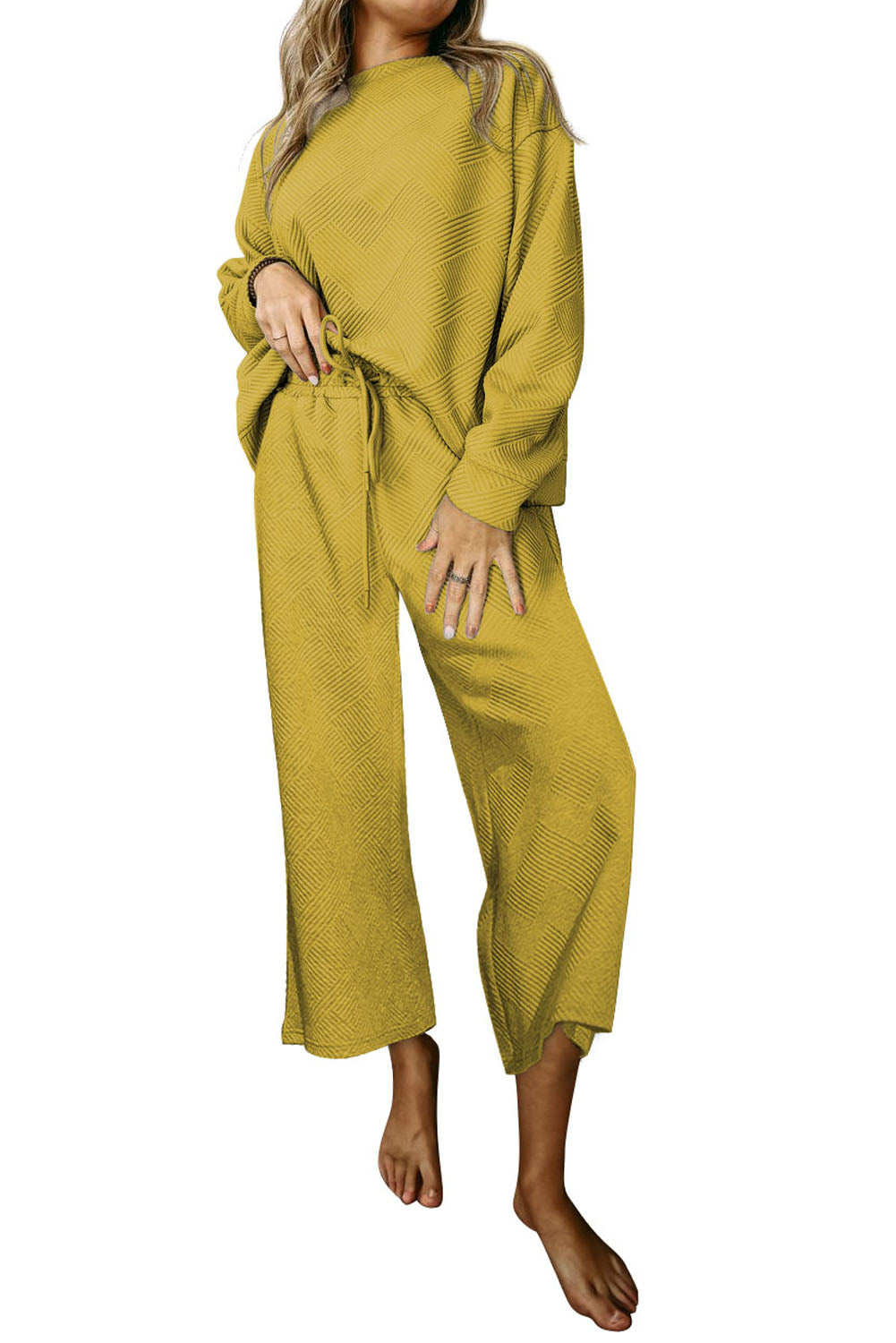 Textured Lounge Set