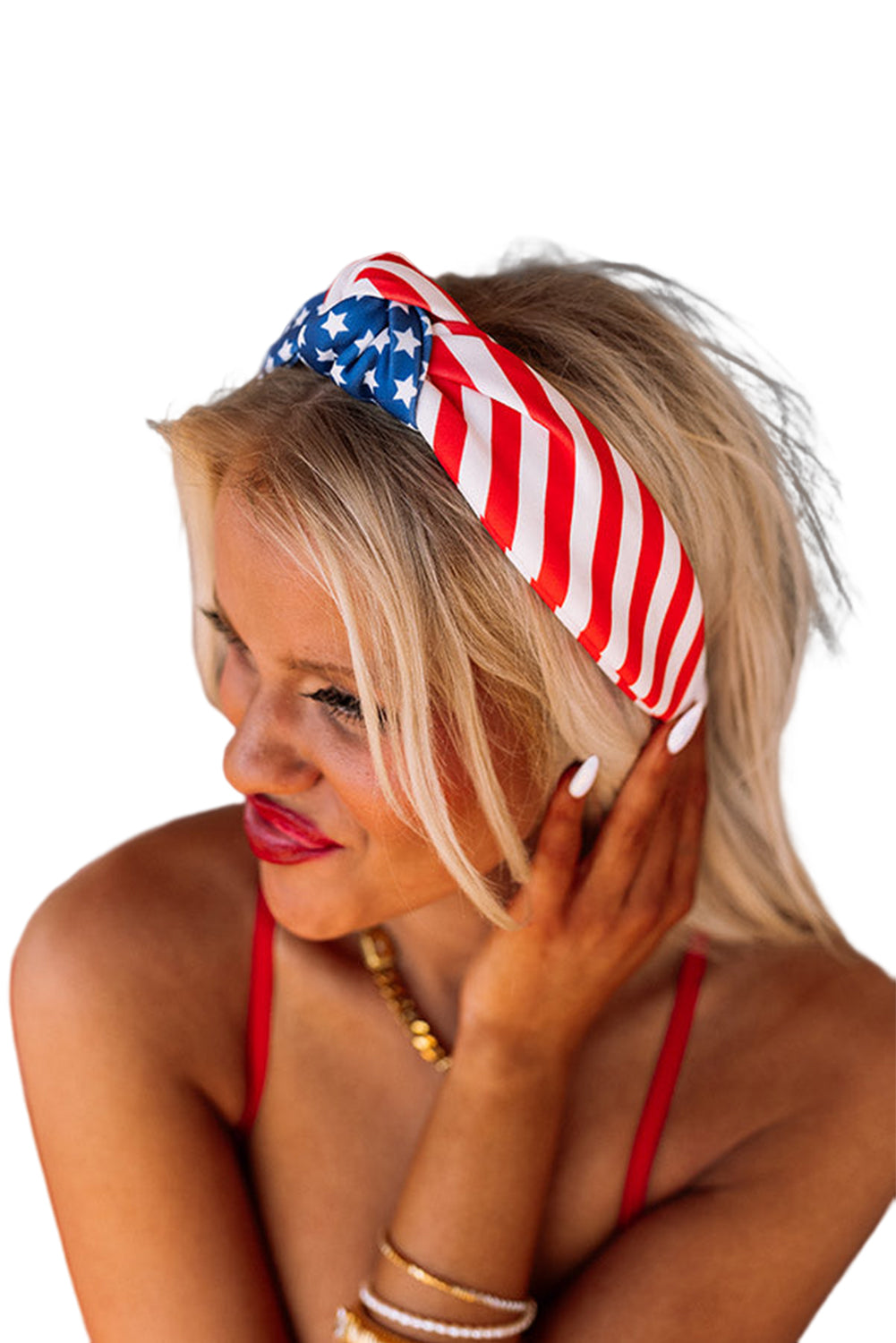 American Flag Headband