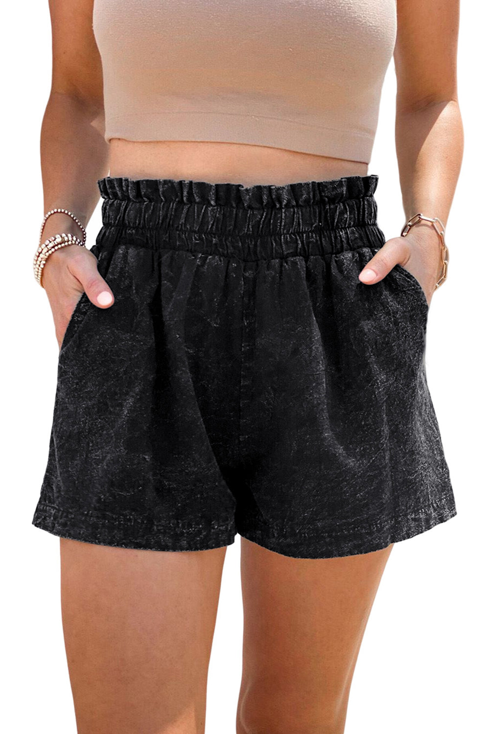 The Jenni Retro Denim Shorts