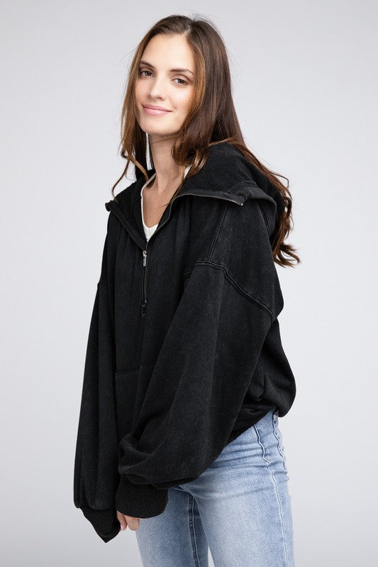 Stitch Hem Hoodie