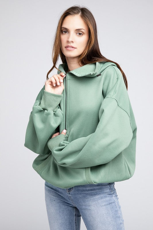 Stitch Hem Hoodie