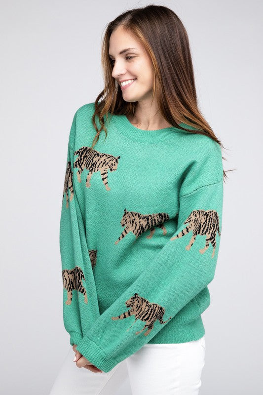 Tiger Glam Sweater