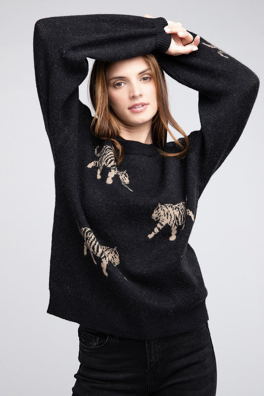 Tiger Glam Sweater