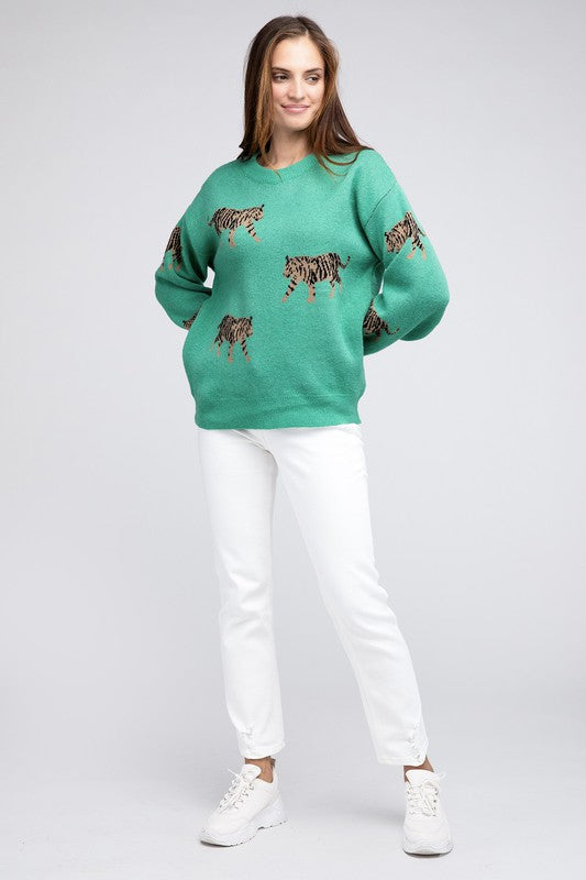 Tiger Glam Sweater