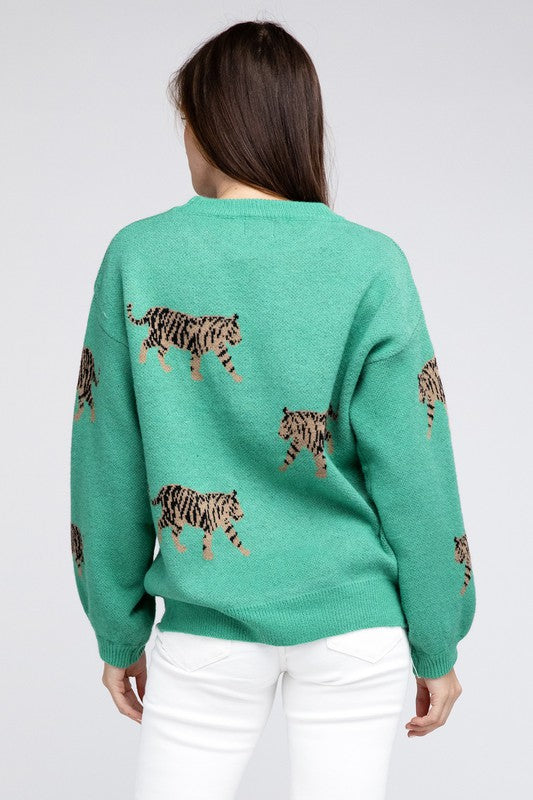 Tiger Glam Sweater