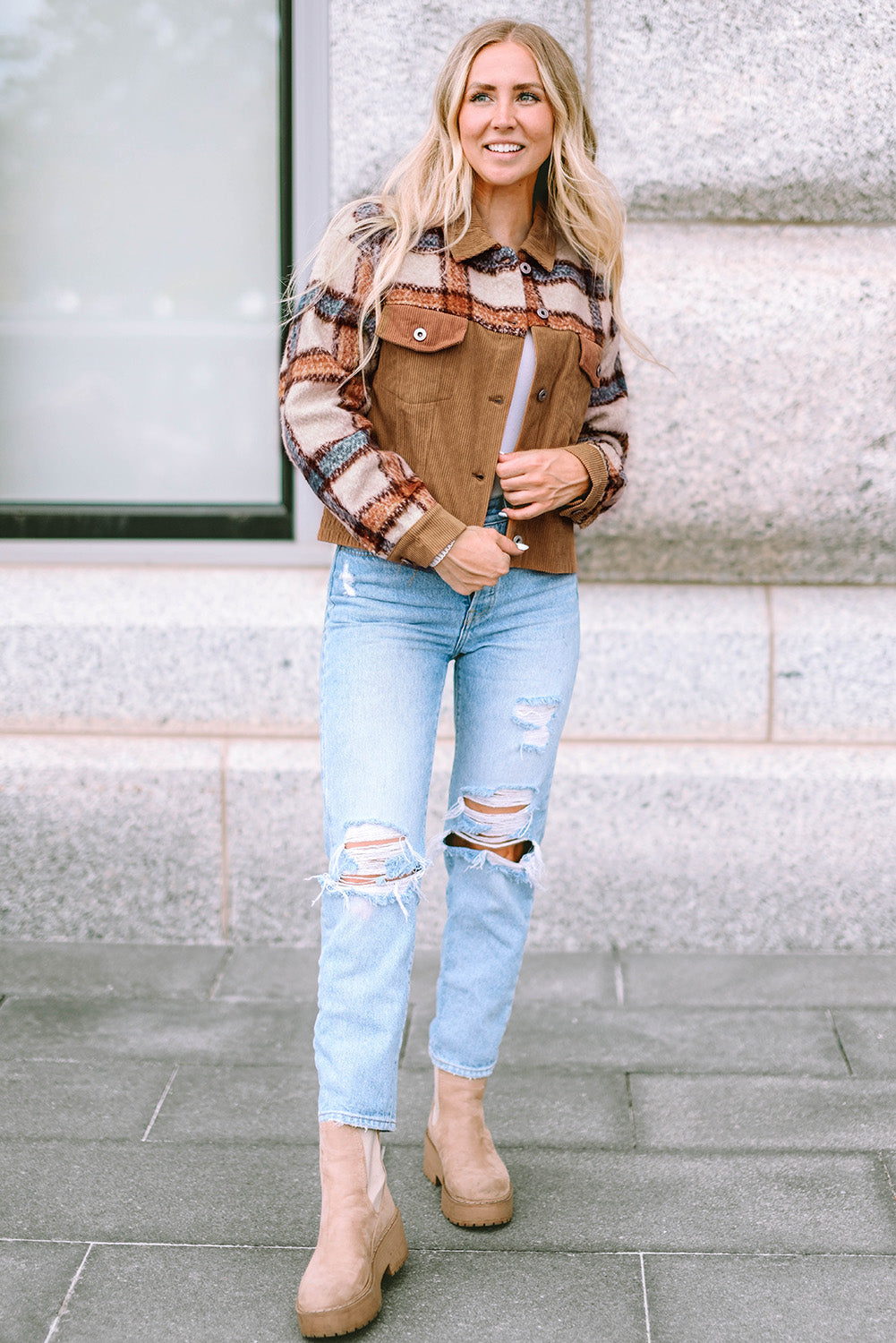 Corduroy Chunky Jacket