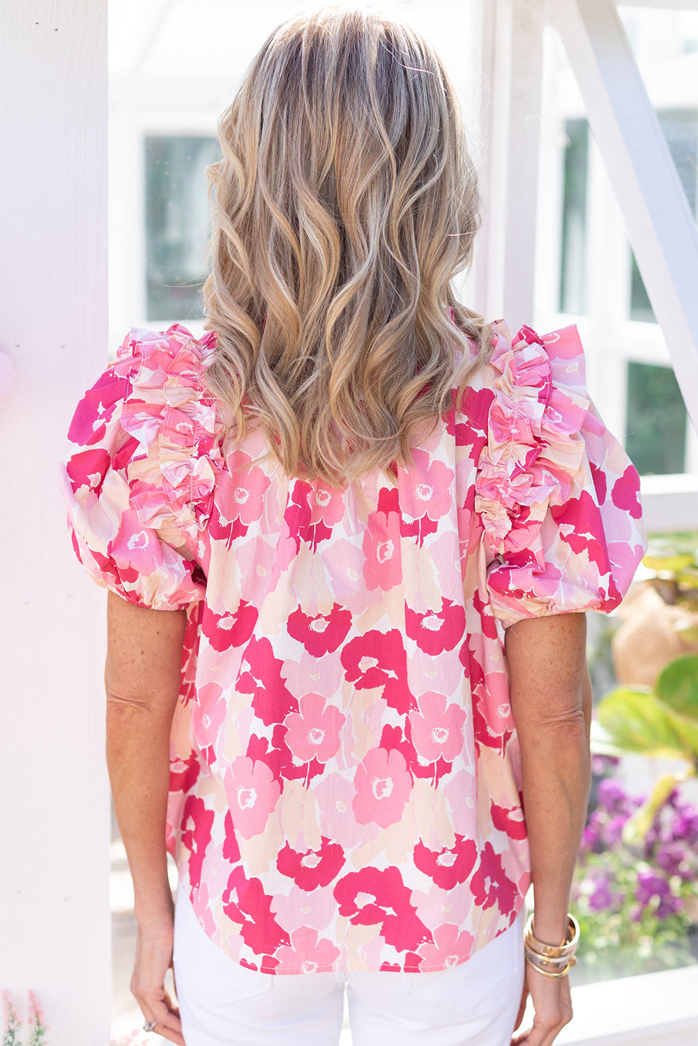 Pink Peony Top