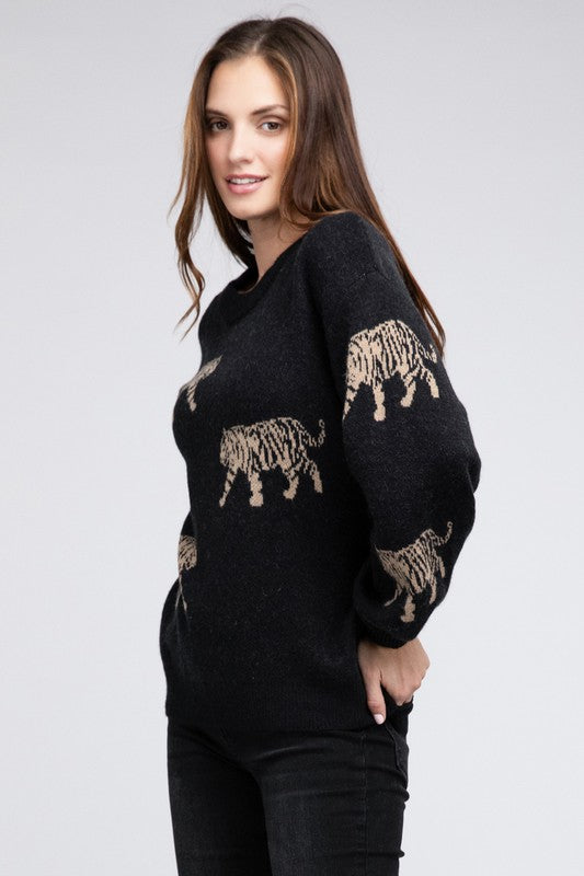 Tiger Glam Sweater