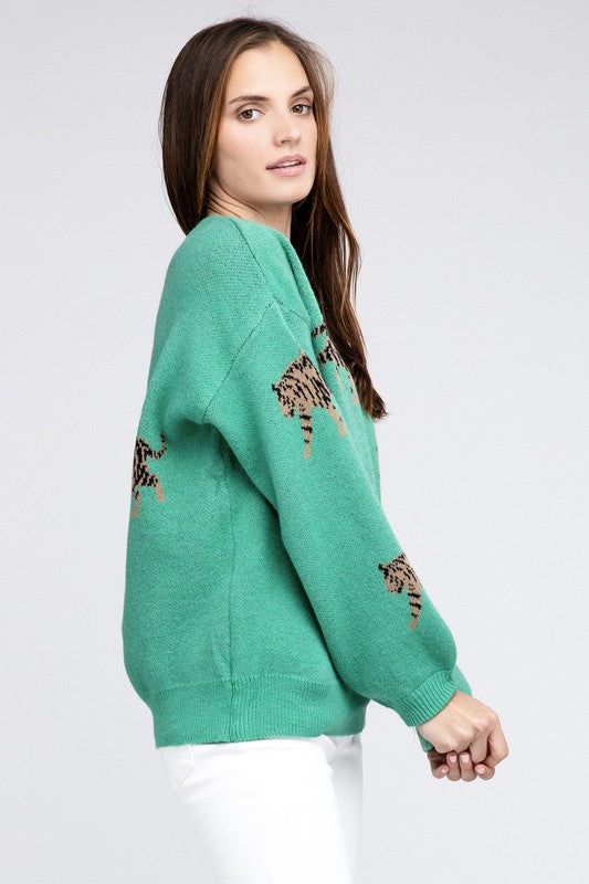 Tiger Glam Sweater