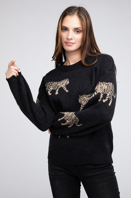 Tiger Glam Sweater