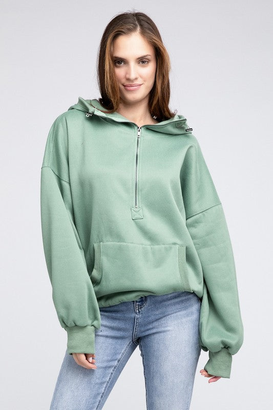 Stitch Hem Hoodie