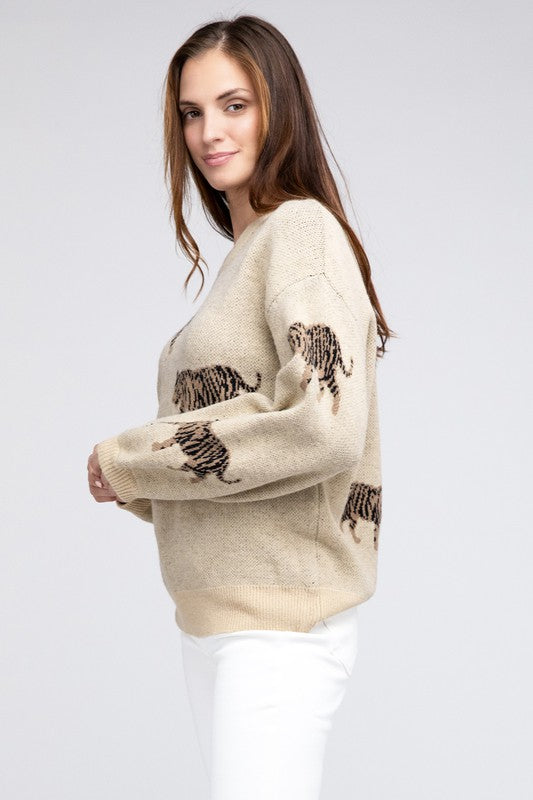 Tiger Glam Sweater