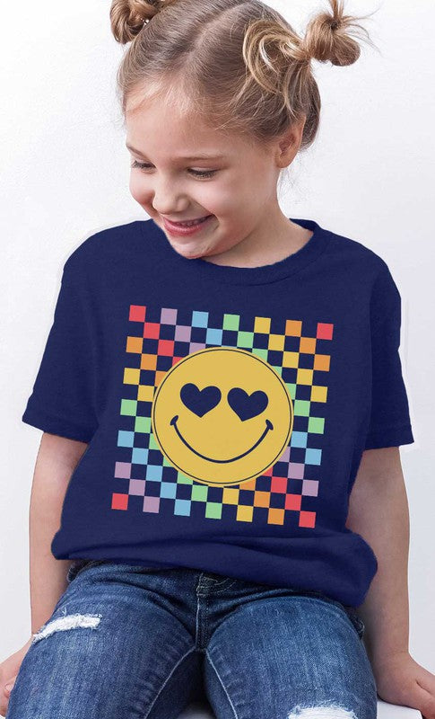 Checkerboard Smiley Tee
