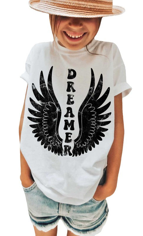 Retro Dreamer Wings Youth Tee