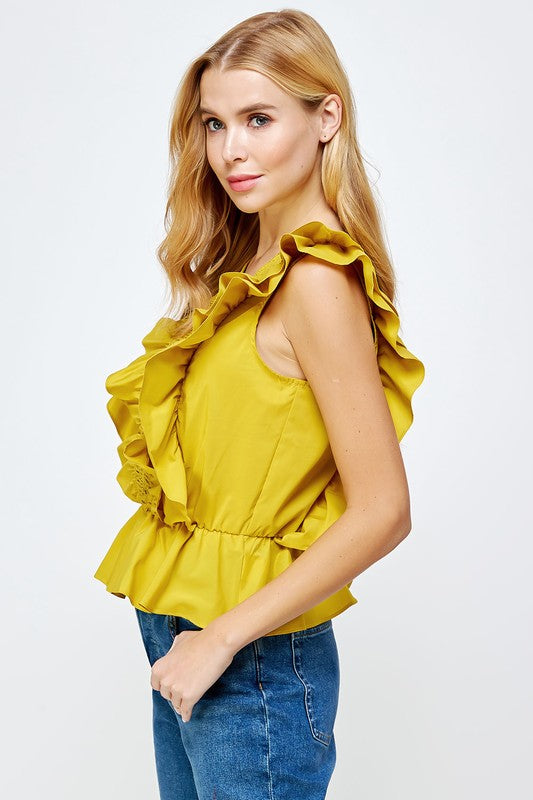 Venice Ruffle Top