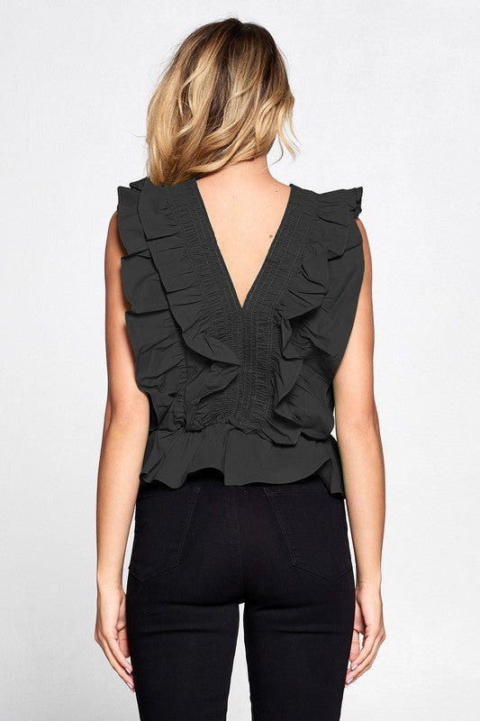 Venice Ruffle Top