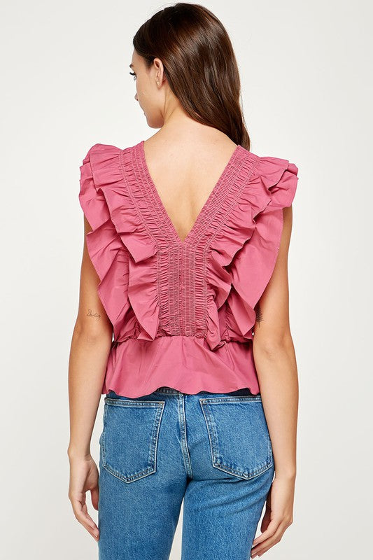 Venice Ruffle Top