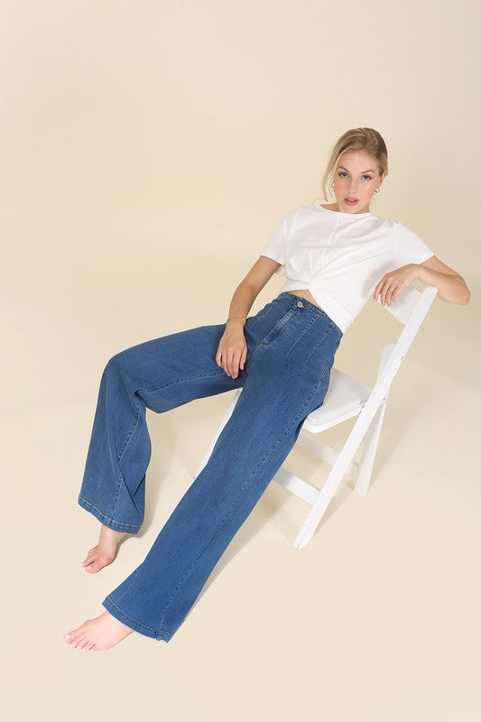Lexi Pin Tuck Jean