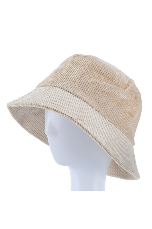 Corduroy Bucket Hat