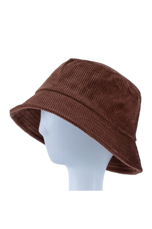 Corduroy Bucket Hat