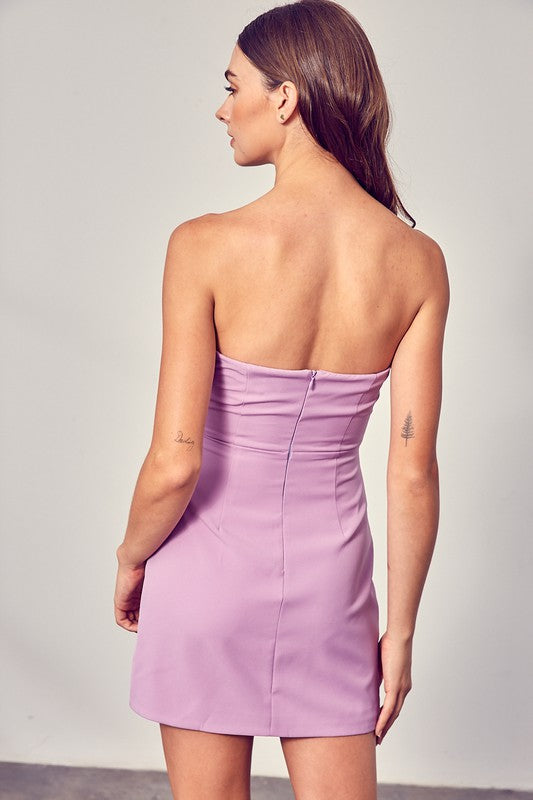 Strapless Cocktail Dress