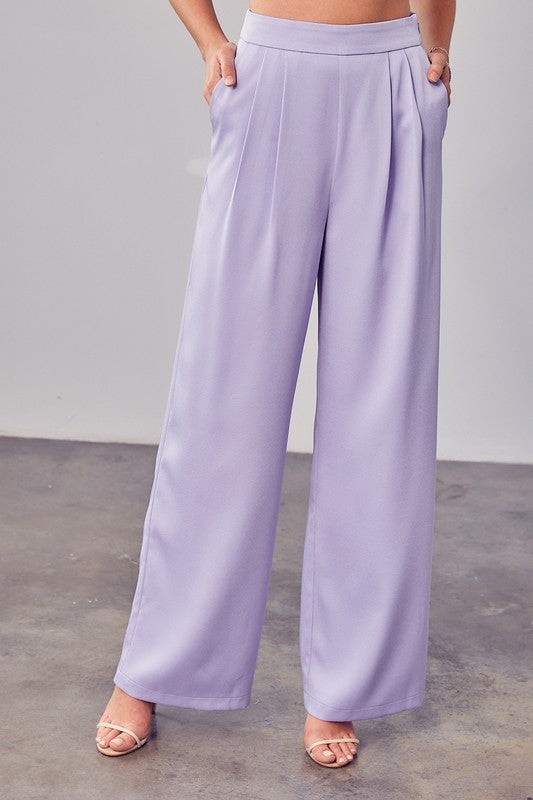 Wide Leg Trousers