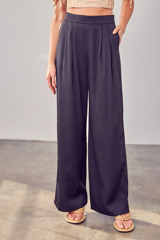 Wide Leg Trousers