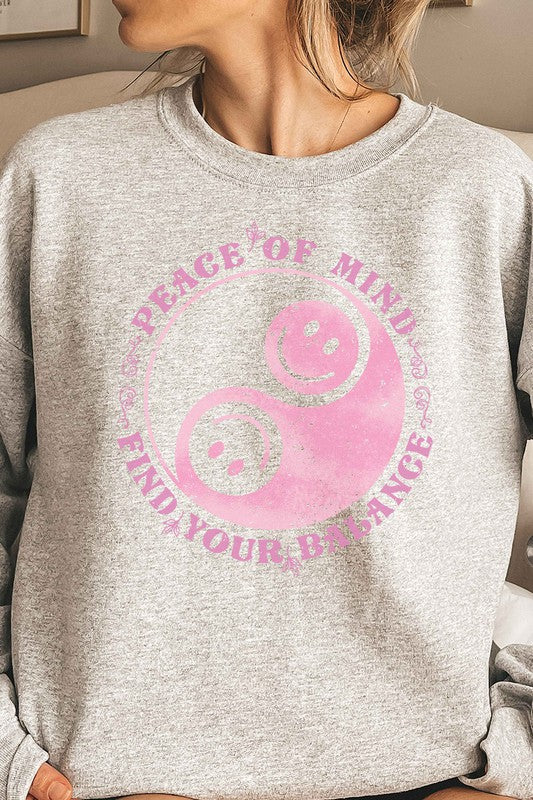 Peace of Mind Graphic Sweatshirt