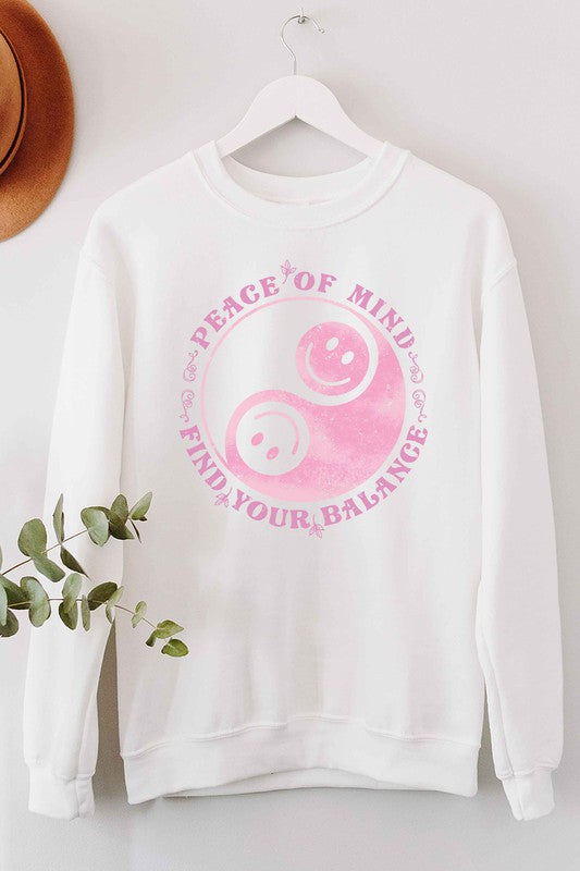 Peace of Mind Graphic Sweatshirt